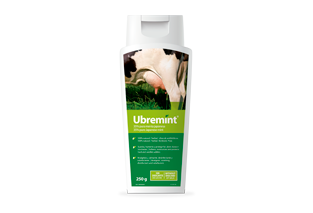 Ubremint® crema natural con menta japonesa para la ubre bovina
