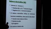 La importancia del Balance electrolítico, claves del Prof. Gonzalo Mateo