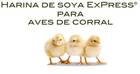 Harina de soya ExPress® para aves de corral