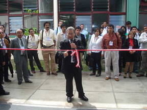Corte de Cinta - V Seminario Internacional Peru 2009 y III Encuentro Científico AMEVEA