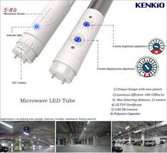 Tubo Led T8 con Sensor de Movimiento  Microondas