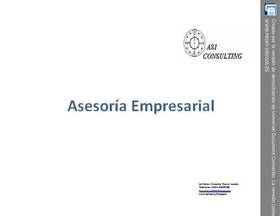 ASESORIAS EMPRESARIALES AS1 CONSULTORES