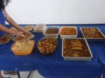 almoço realizado todos os meses no grupo