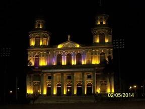 foto antigua catedral de managua