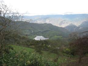 Panorámica Laguna de Ortices  San Andres Santander