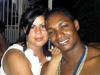 con mi bella esposa