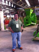 Visita a industria productora de implementos agricolas en Argentina