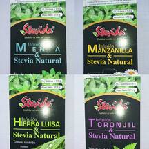 AROMATICAS ENDULZADAS CON STEVIA