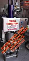 prensa extractora manteca cacao