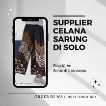 KUALITAS TERBAGUS, 0831-3000-0564 Supplier Celana Sarung Keren  Pidie