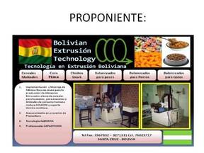 extrusoras de diferentes usos