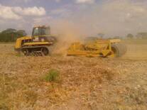 Preparación del terreno para siembra de silo de maíz