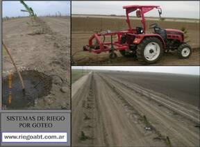 Diseño e instalacion de riego por goteo para plantaciones