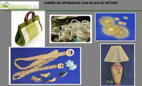 ARTESANIAS HECHAS CON HOJA DE VETIVER