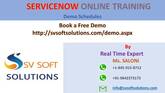 Servicenow Online Training in Hyderabad by SV Soft Solutions