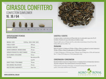 Girasol confitero - Confection sunflawer en Engormix. (Ref 30914)