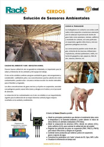 Sensores Ambientales para Cerdos en Confinamiento