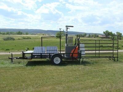 GreenFeed portable self-contained trailer
