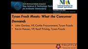 Beef: What the Consumer Demands