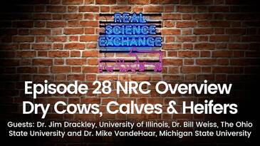 Real Science Exchange: NRC Series: Dry Cows, Calves and Heifers