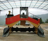Animal Manure Compost Turner, Hydraulic Compost Windrow Turner