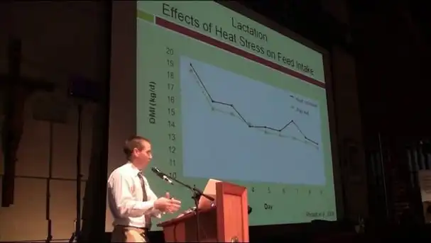 Effects of Heat Stress on Feed Intake . Dr. L. Baumgard (Iowa State University)