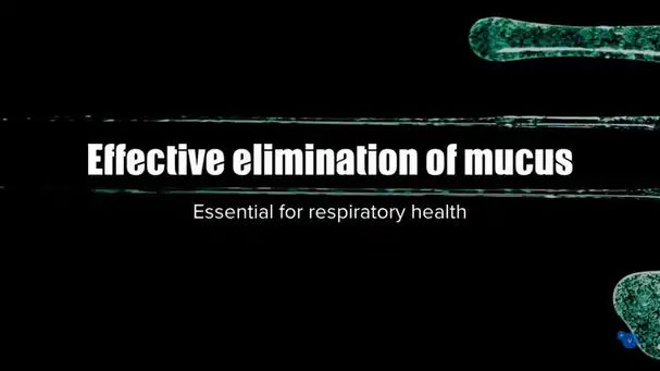 Effective elimination of mucus is essential for respiratory health