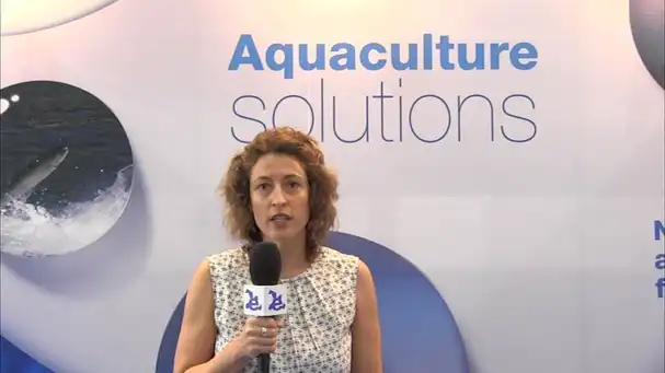 Cristina Garcia presents Liptoaqua: Liptosa aquaculture portfolio for fish and shrimp  