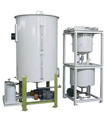 Sistema de adição de óleo por pesagem diferencial SYTVC