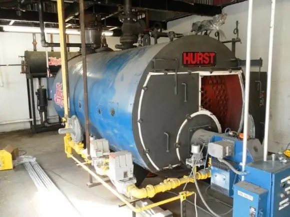 Hurst 100HP Boiler - Arranque de Planta de Extraccion de Aceite en Semilla de Algodon, North Carolina, USA (Sep-2011)