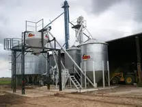 linea pre-molienda con silo balanza y dosificacion de premix MOLINO 1500 RPM