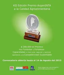 Premio ArgenINTA a la calidad Agroalimentaria