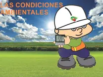 Meción de las condiciones ambientales