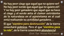 Siembra para la vida!