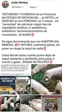 Sal mineral NUTRILÓPEZ