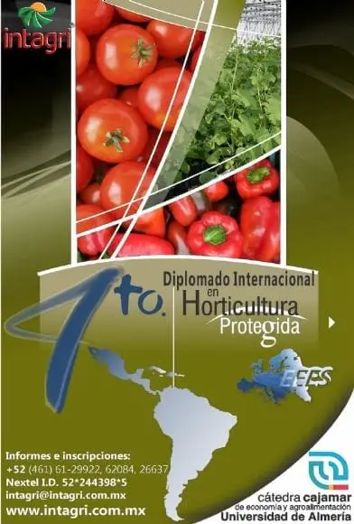 4to Diplomado Internacional en Horticultura Protegida - diplomado