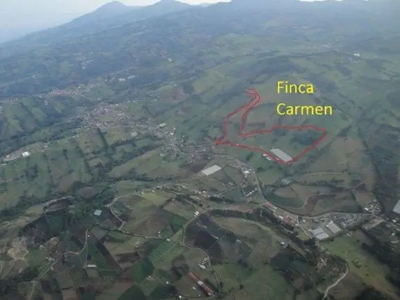 foto aera de la finca - FINCA CARMEN