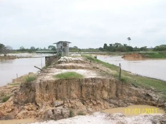 Inundación Río Zulia - Vaguada en Venezuela 2010