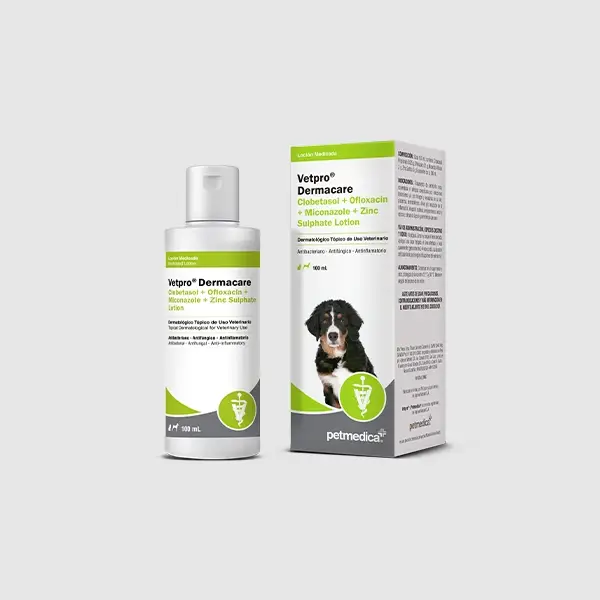 Vetpro® Dermacare Clobetasol+Ofloxacin+Miconazole