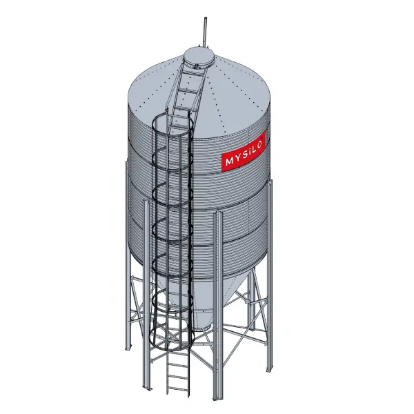 Silo para Alimento Base de Tolva