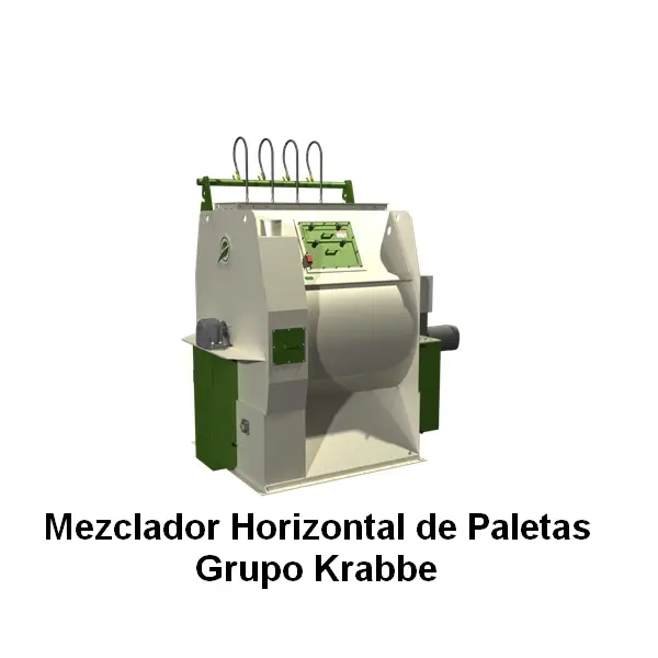 Mezclador Horizontal de Paletas