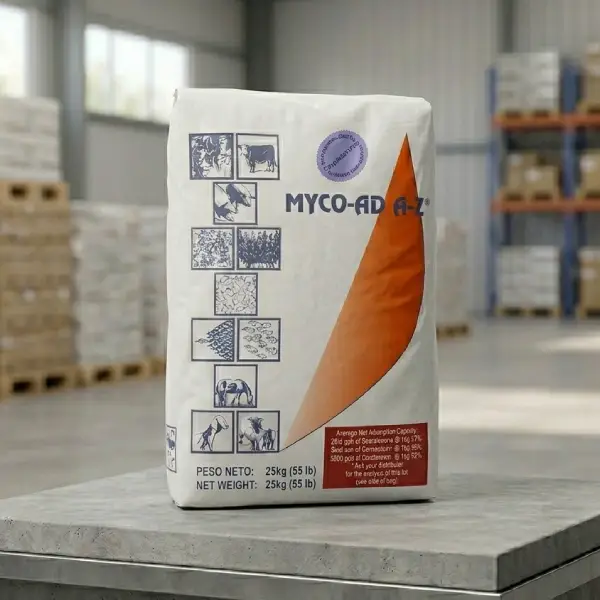 Adsorbentes de micotoxinas MYCO-AD A-Z (Toxfree - MycoAD ZT - COBIND AZ)