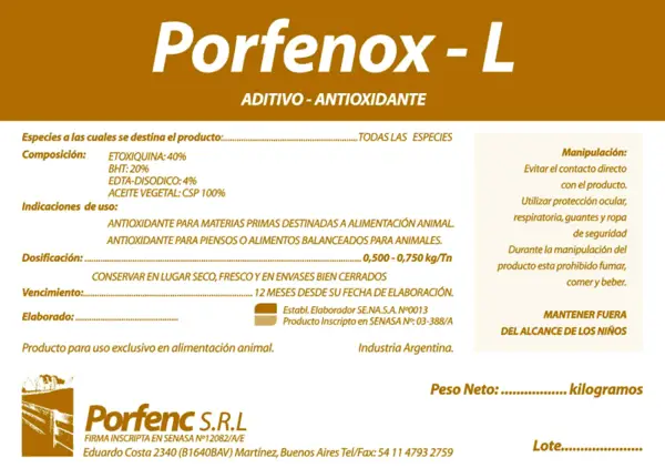 Porfenox Líquido