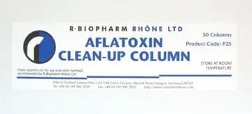 Aflatoxin clean-up Column