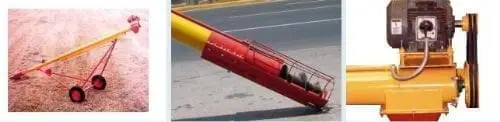 Transporte Helicoide tipo Bazooka