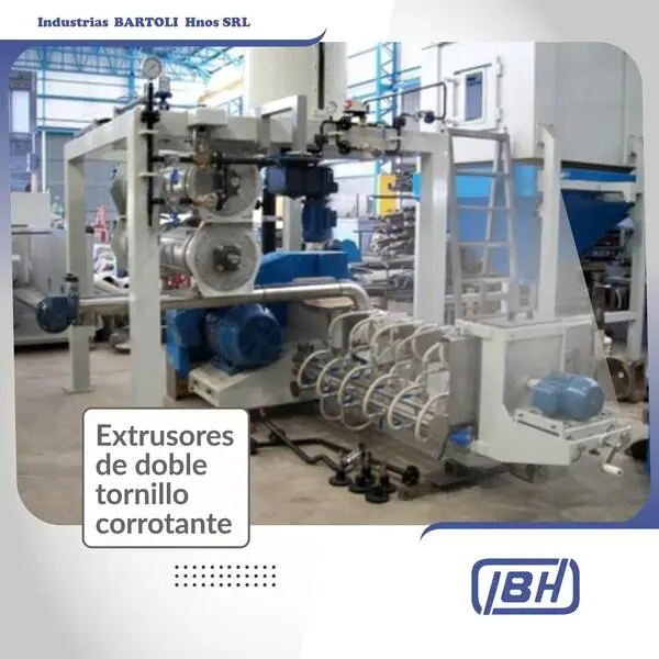 Extrusor de Doble Tornillo Corrotante