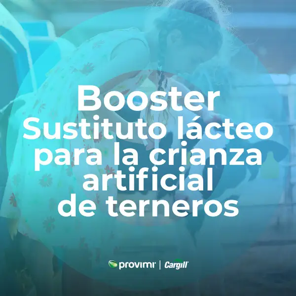 Booster - Sustituto lácteo para la crianza artificial de terneros