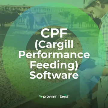 CPF (Cargill Performance Feeding) - Software
