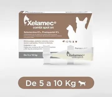 Xelamec® Combi Spot On - 1ml - De 5kg a 10kg