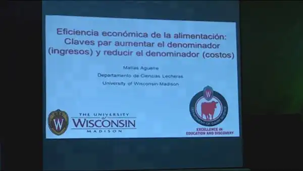 Eficiencia Económica de la Alimentación. Matias Aguerre